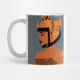 Egyptian Hieroglyphs Queen Mug